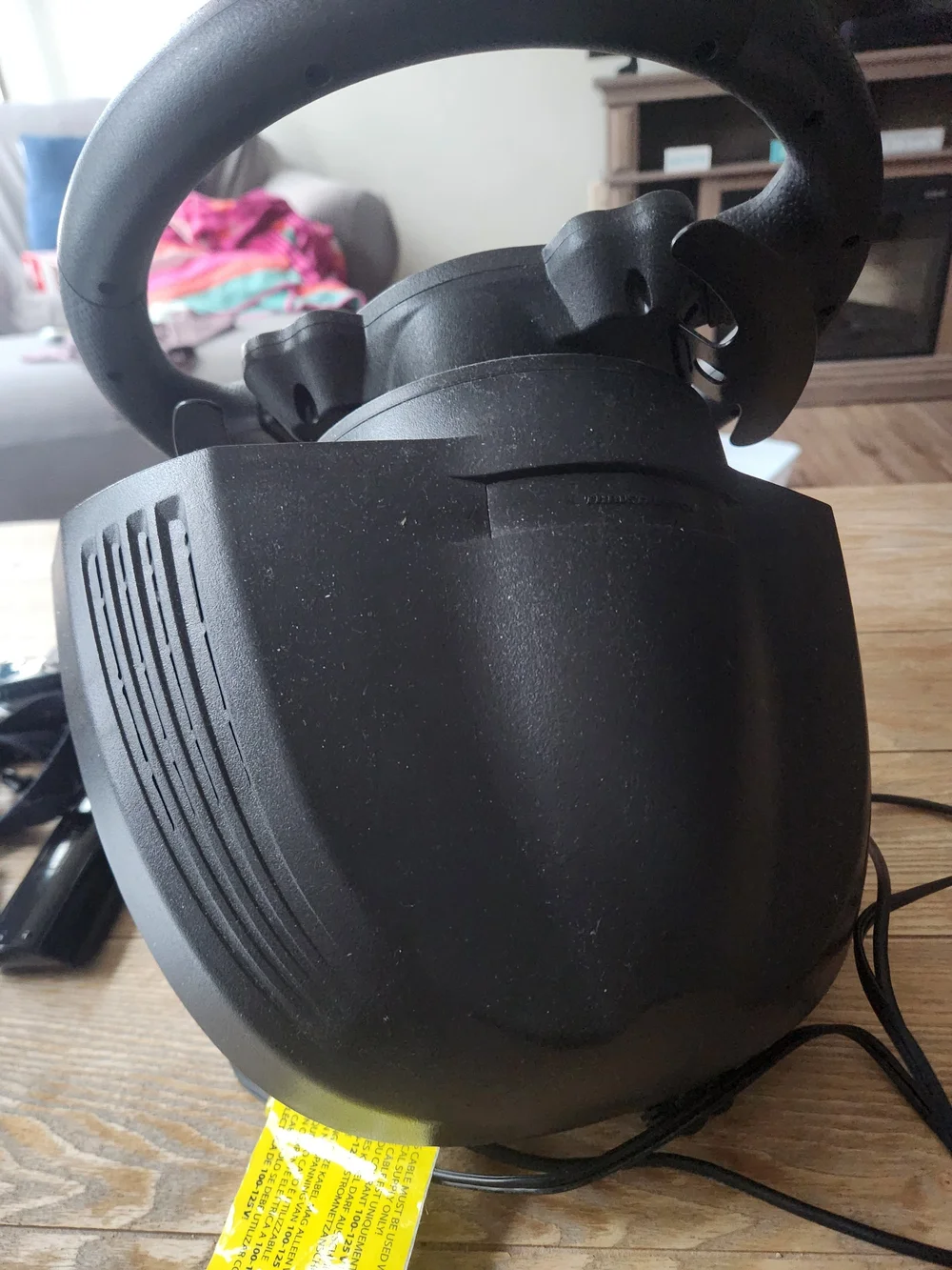 TMX Black Racing Wheel Controller ( Pedals not included )
